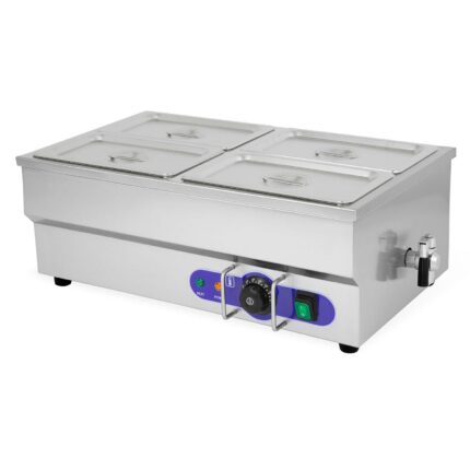 Încălzitor de alimente la bain-marie 4 tăvi