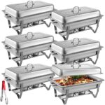 Scaldavivande, vassoi termici per buffet x 6