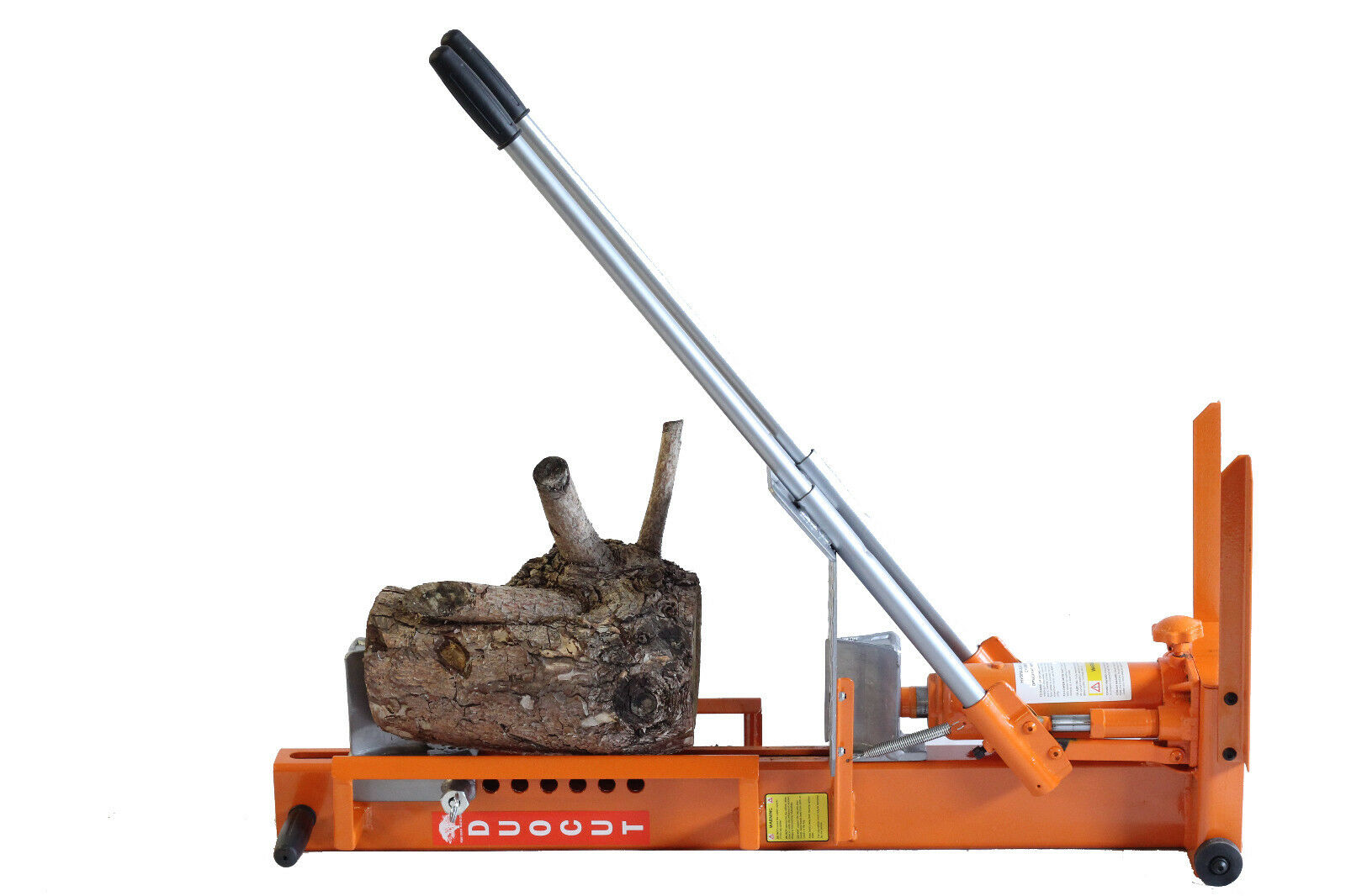Cortador de troncos VEVOR de 17 x 8,3 pulgadas, cortador de madera para  madera de 6 pulgadas de diámetro, cortador de leña de 5,3 libras, fácil de