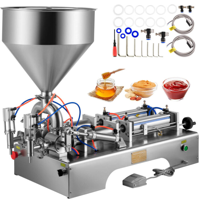 Dispensazione, Imbottigliamento, con mixer e doppia riempitrice 100 ml 1000 ml