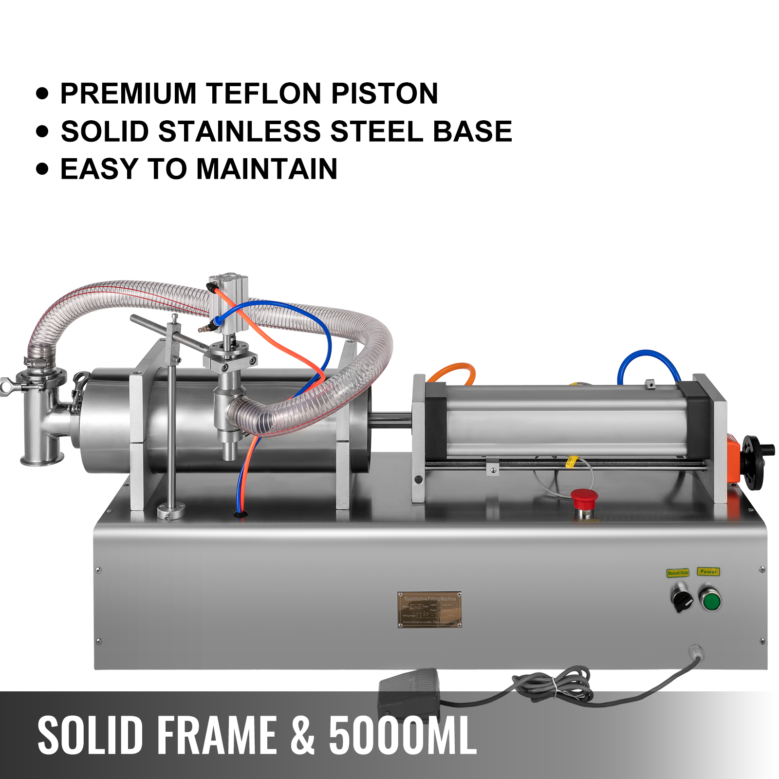 Bottling machine for water, liquids, bleach, reagents, juice 1000-5000ml -  arc distribution