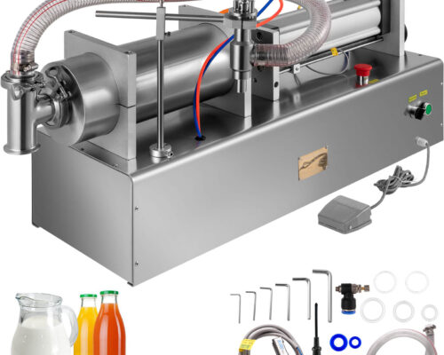 Llenadora de Líquidos Pistón Neumático por Succión Embotelladora, Dosificadora 1000-5000 ml