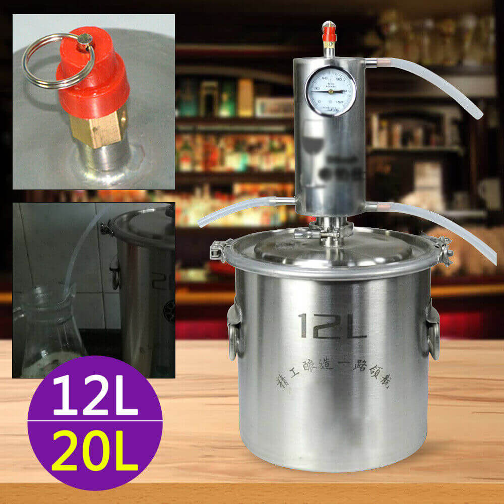 20L Distilleur de l'eau de kit de dispositif de fabrication de vin
