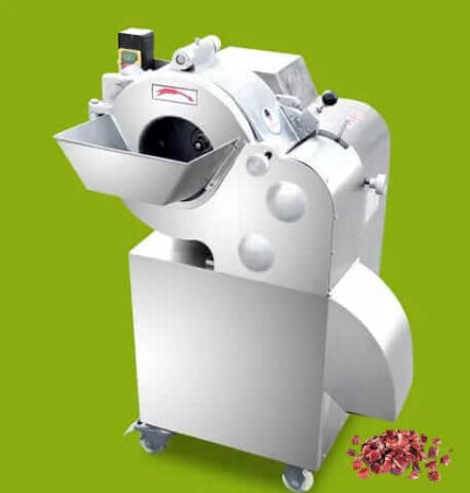 Máquina para Cortar Dados pequeños de Jamón o carne Congelada y Pollo 5mm a 15mm