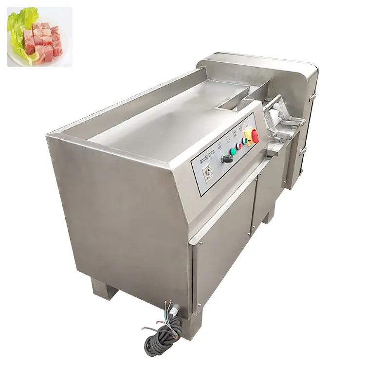 Multifunctional Meat Dicing Machine for Frozen and Fresh Meat
