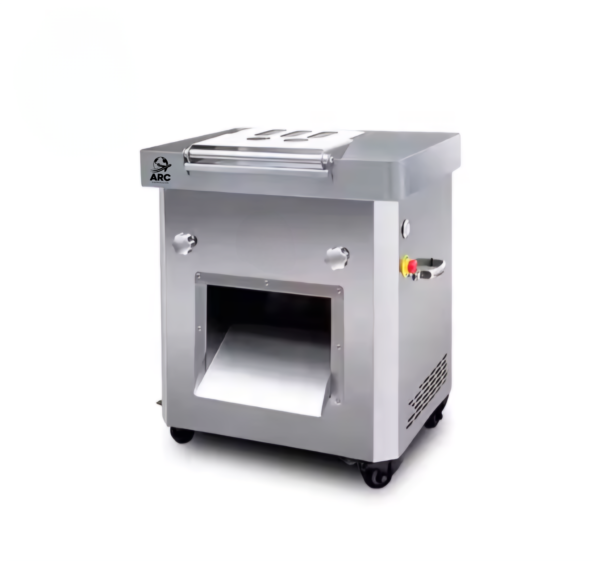 Machine for cutting pork loin or fresh meat into fillets